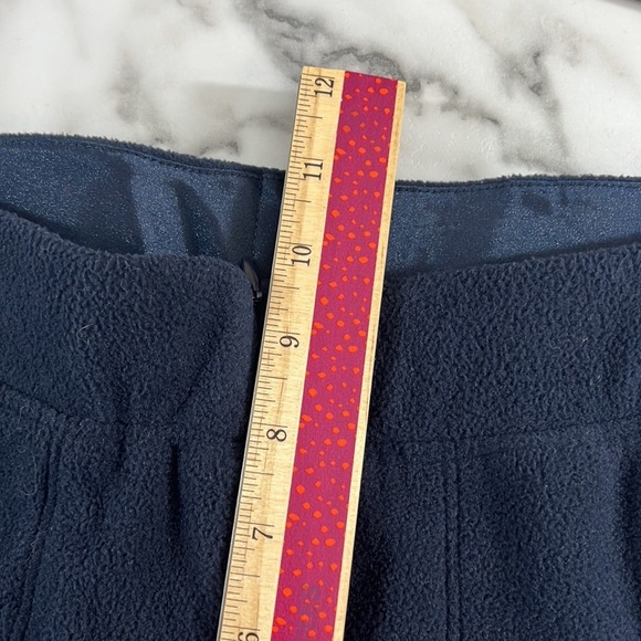 Nike Pants Womens Large Blue Fleece Track Front Zip Vintage‎ Y2K Satin Stripe - Picture 9 of 14